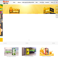 Fresh Orange Apple Sugarcane Juice Vending Machine